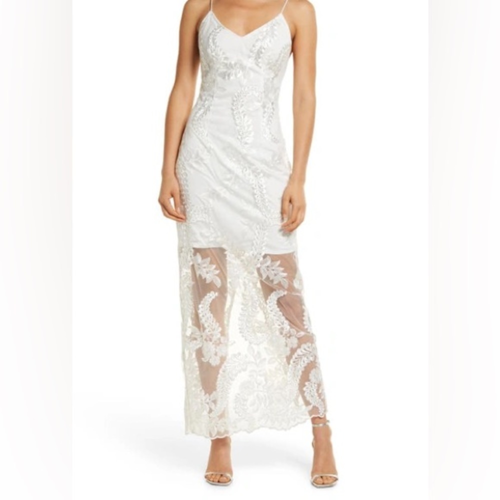 NWT Paulette Elliatt White Dress